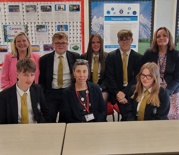 St Hild’s Receives a visit from Education Minister Baroness Barran