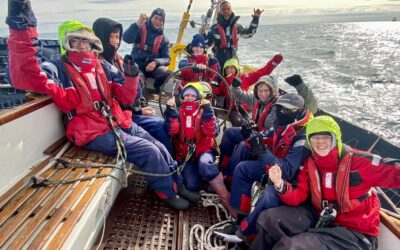 Intrepid St Hild’s Students Raise the MainSail and Brave the High Seas